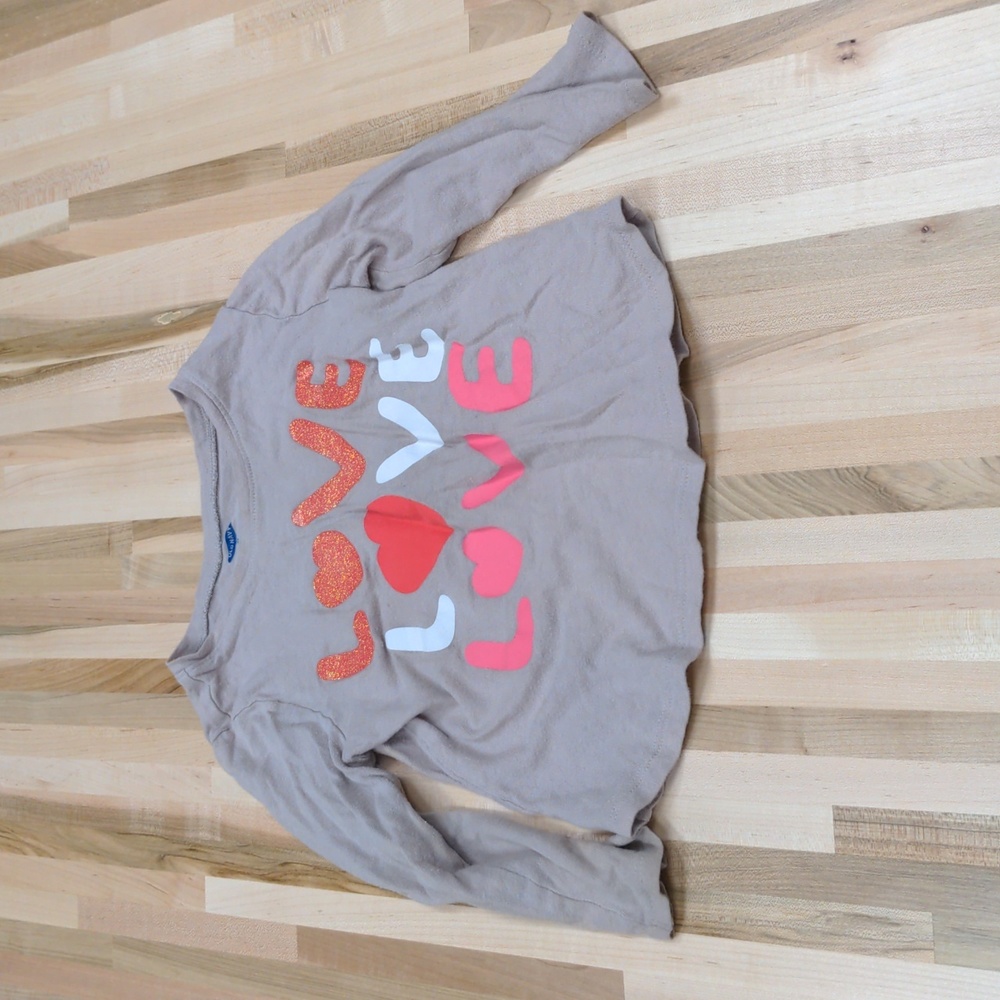 Old Navy Girls Love Shirt 3T